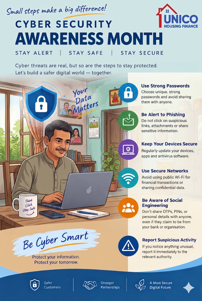 Cyber Security Awareness Month - Stay Alert, Stay Safe, Stay Secure